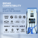 New Hot Sale Floor-Mounted 43kw 60kw DC Fast Charging Stations DE Charge Car Charging Station