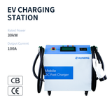 AONENG Portable Mobile DC 30kw EV Charging Station Electric Car Vehicle E V Charging Stations