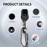New Factory UL AC Wall-Mounted 7.6kw 9.6kw 32A EV Charging Stations