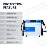 AONENG Portable Mobile DC 30kw EV Charging Station Electric Car Vehicle E V Charging Stations